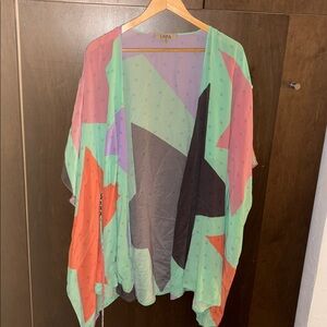 Lazul Silk Kimono Coverup
